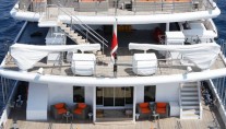MOONLIGHT II -  Aft View of Decks